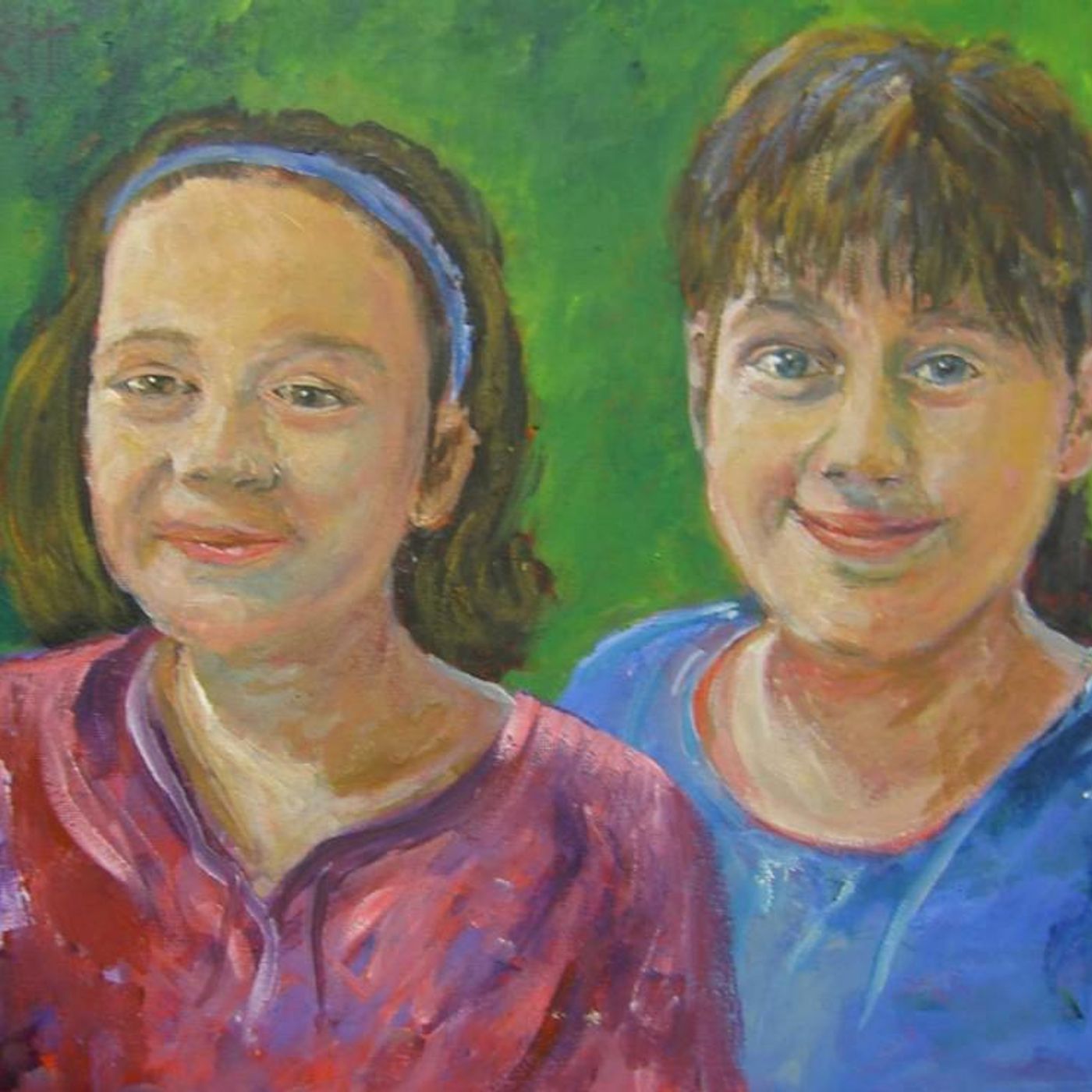 Dana Slade talks about the portrait of her girls episode artwork