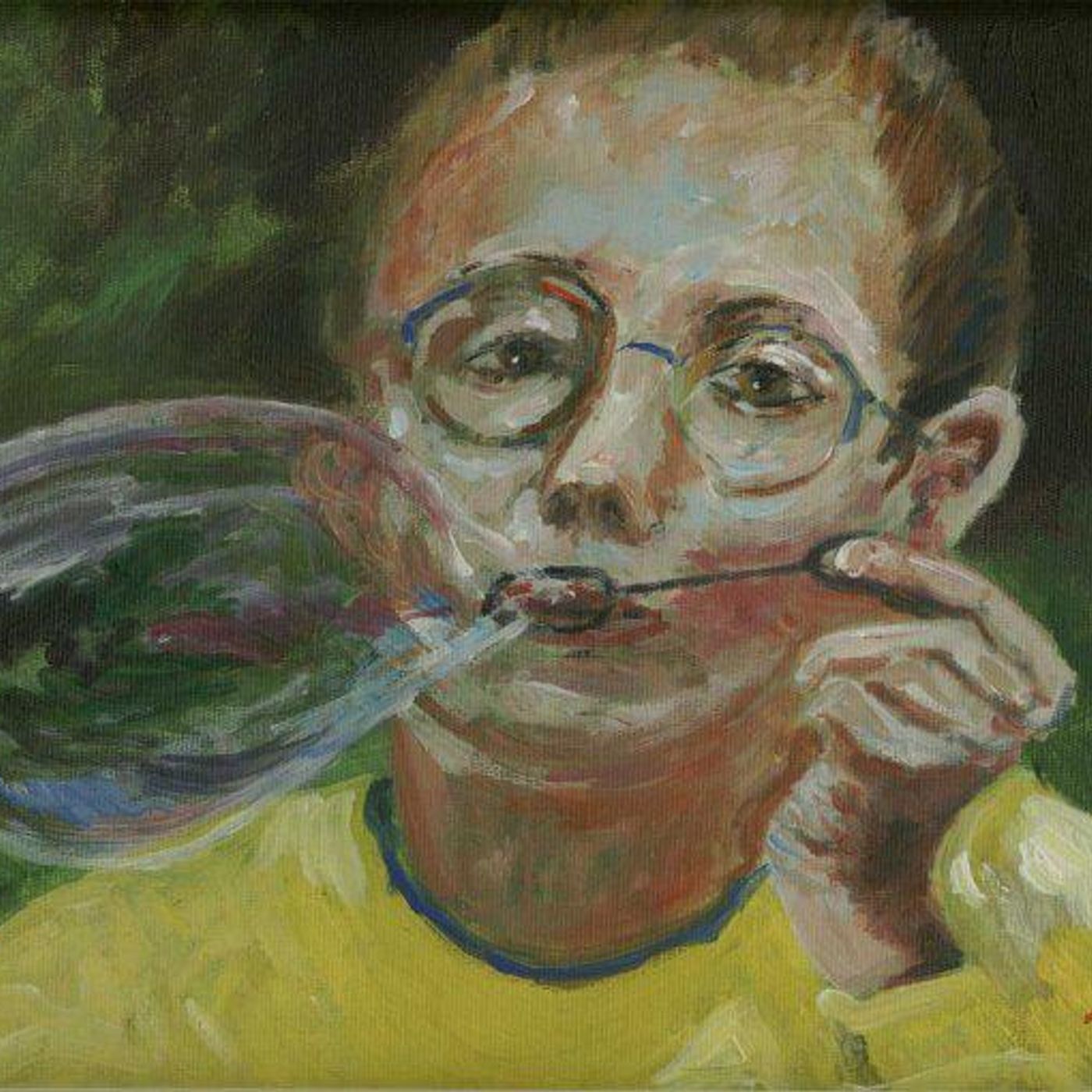 Billy describes blowing bubbles and his portrait! episode artwork