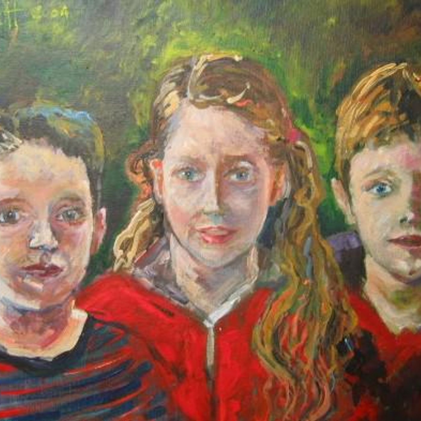 Claire Clarke on her childrens' portrait episode artwork