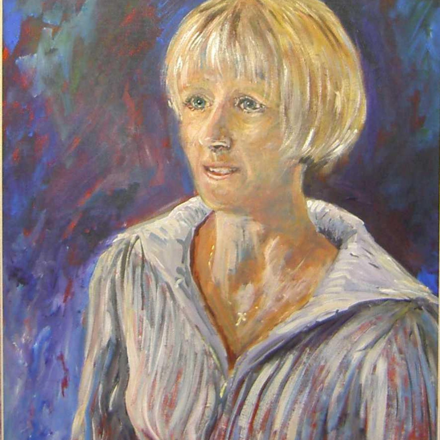Sandy sweet on her portrait by Timmy episode artwork