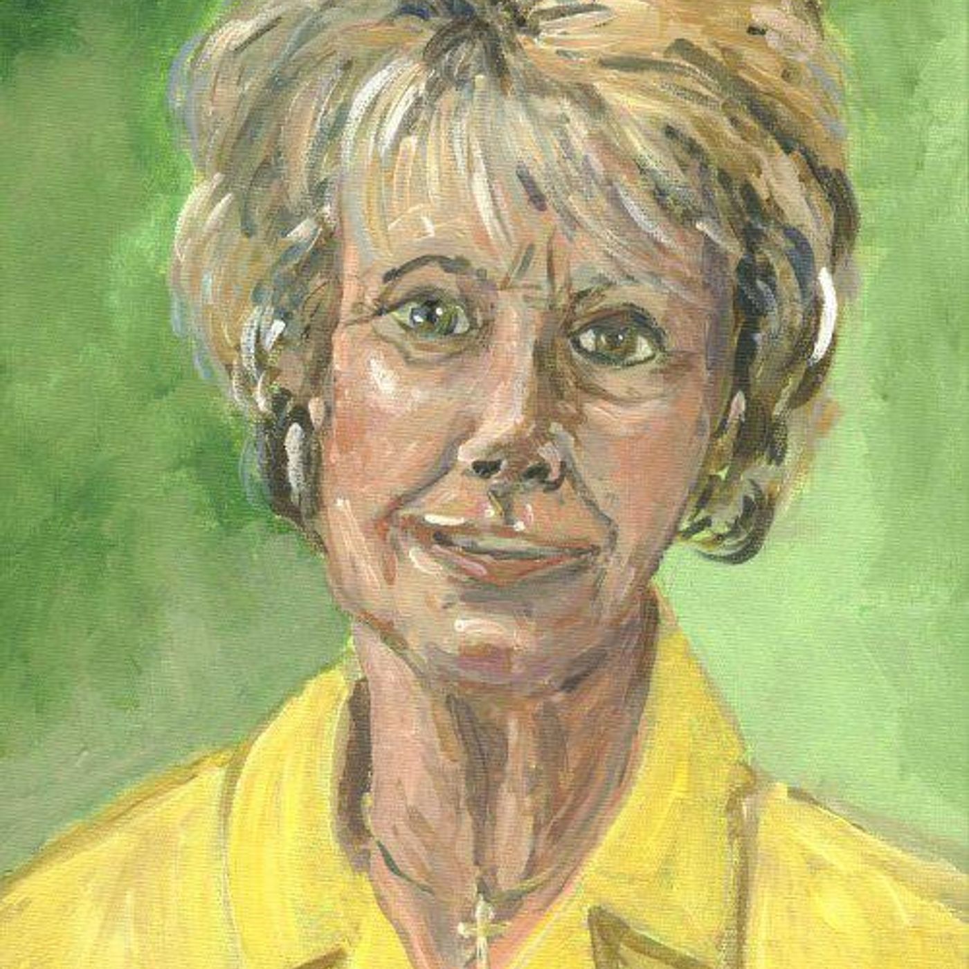 Wendy Craig talks about her portrait by Timmy Mallett episode artwork