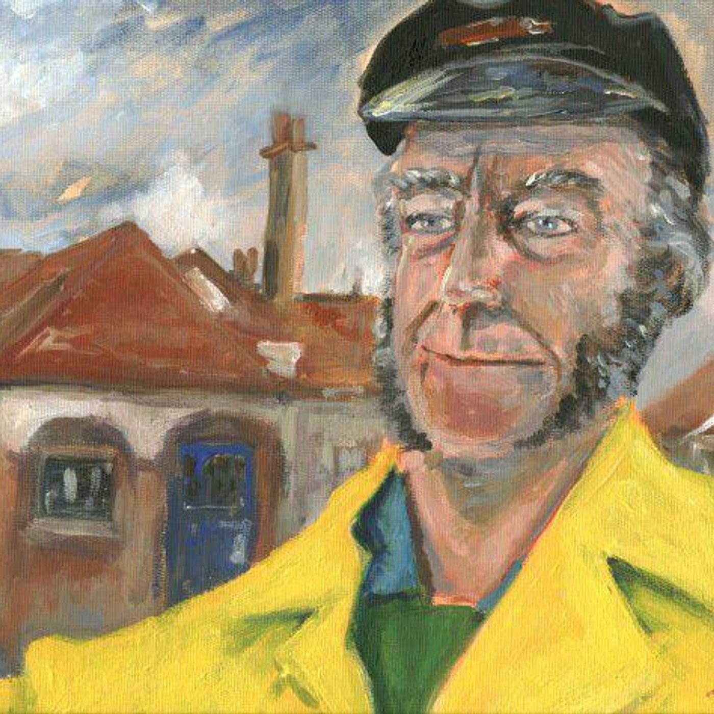 caretaker Brian Kitchener talks about his portrait by Timmy Mallett episode artwork