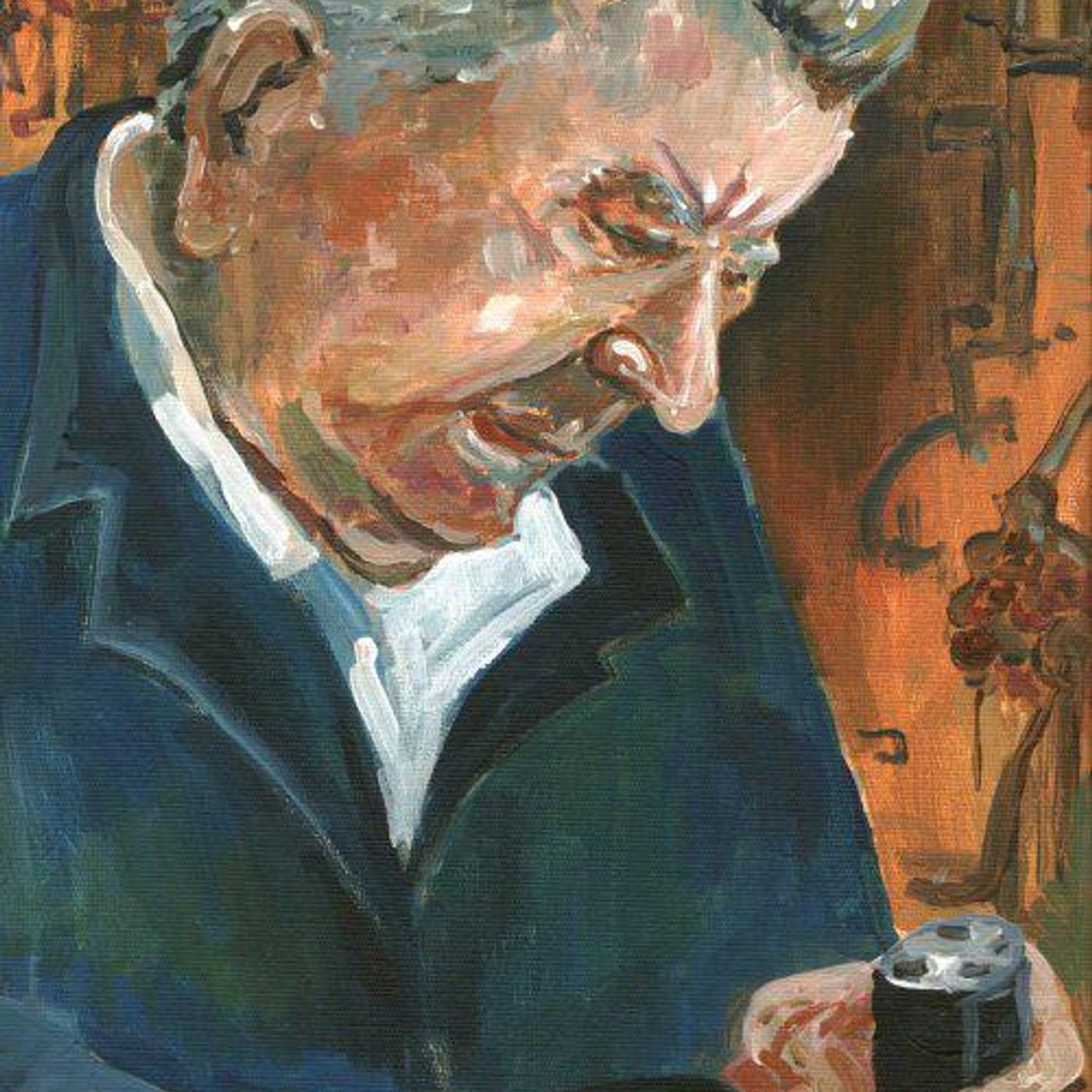 cobbler Jeremiah Stokes talks about his portrait by Timmy Mallett episode artwork