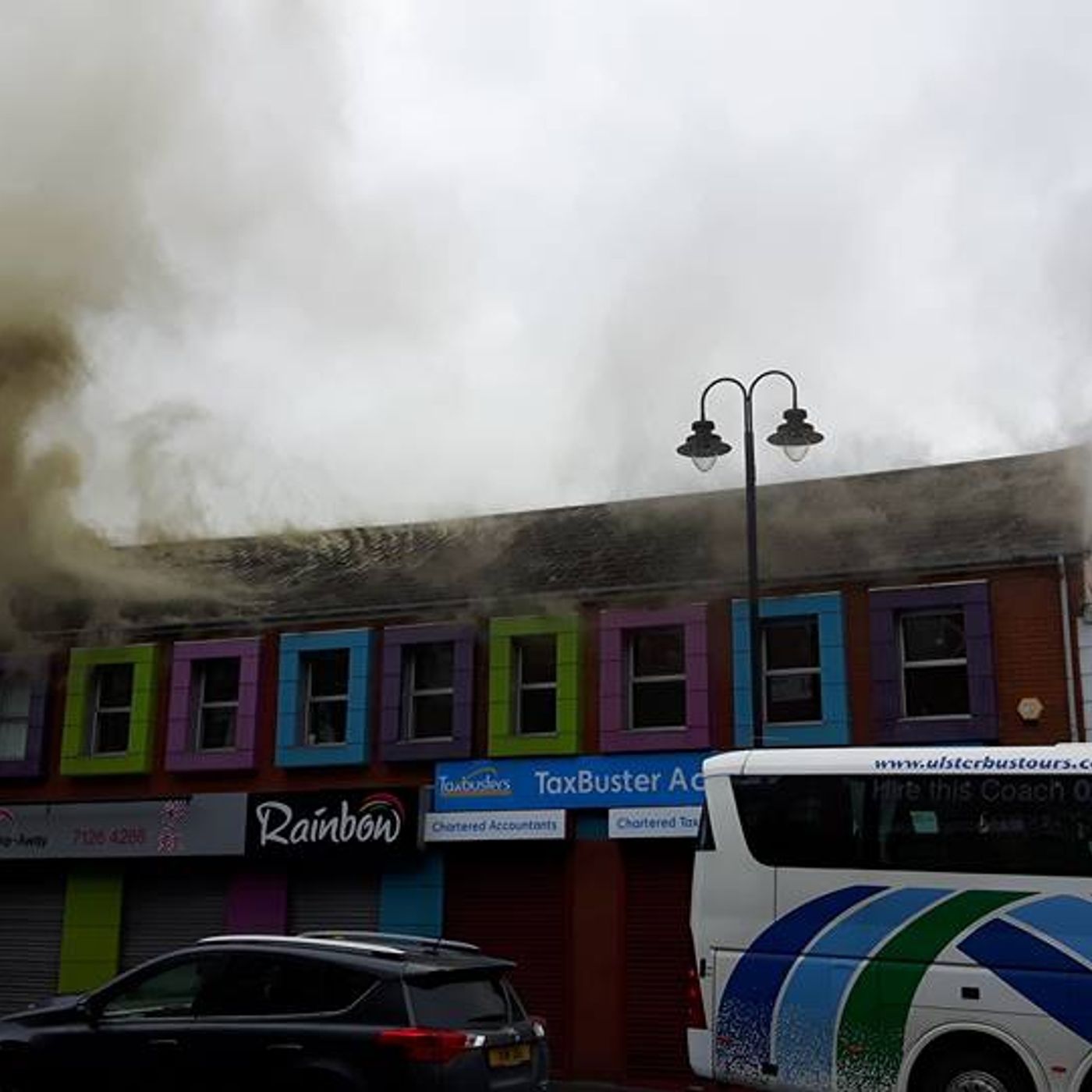 LISTEN: April Garfield-Kidd at the scene of #Derry Chinese take-away fire episode artwork