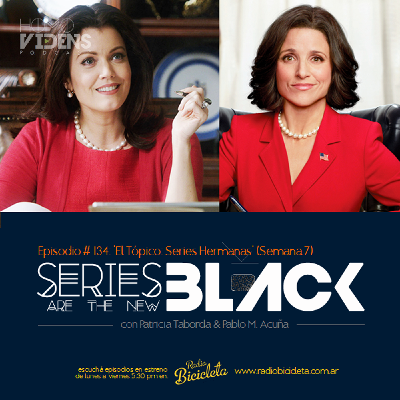 Series Are The New Black #134: 'El Tópico: Series Hermanas' (Semana 7) episode artwork