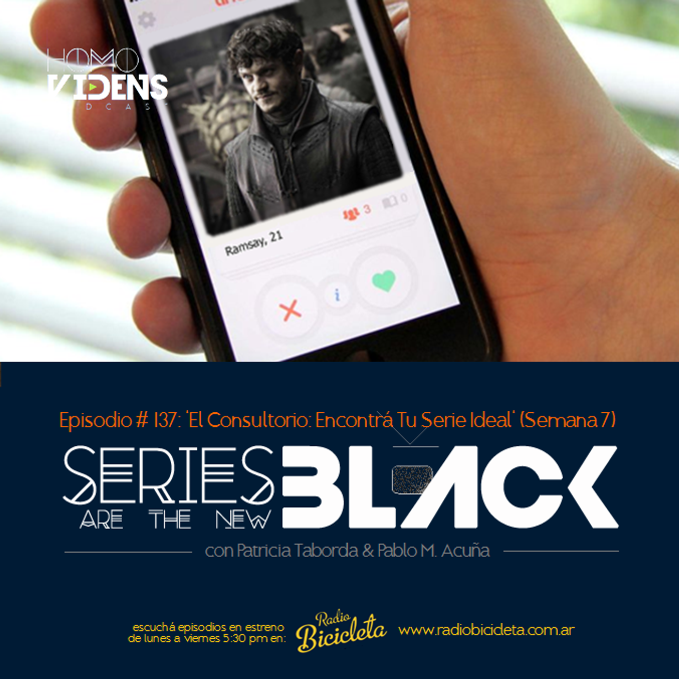 Series Are The New Black #137: 'Encontrá Tu Cita Ideal' (Semana 7) episode artwork