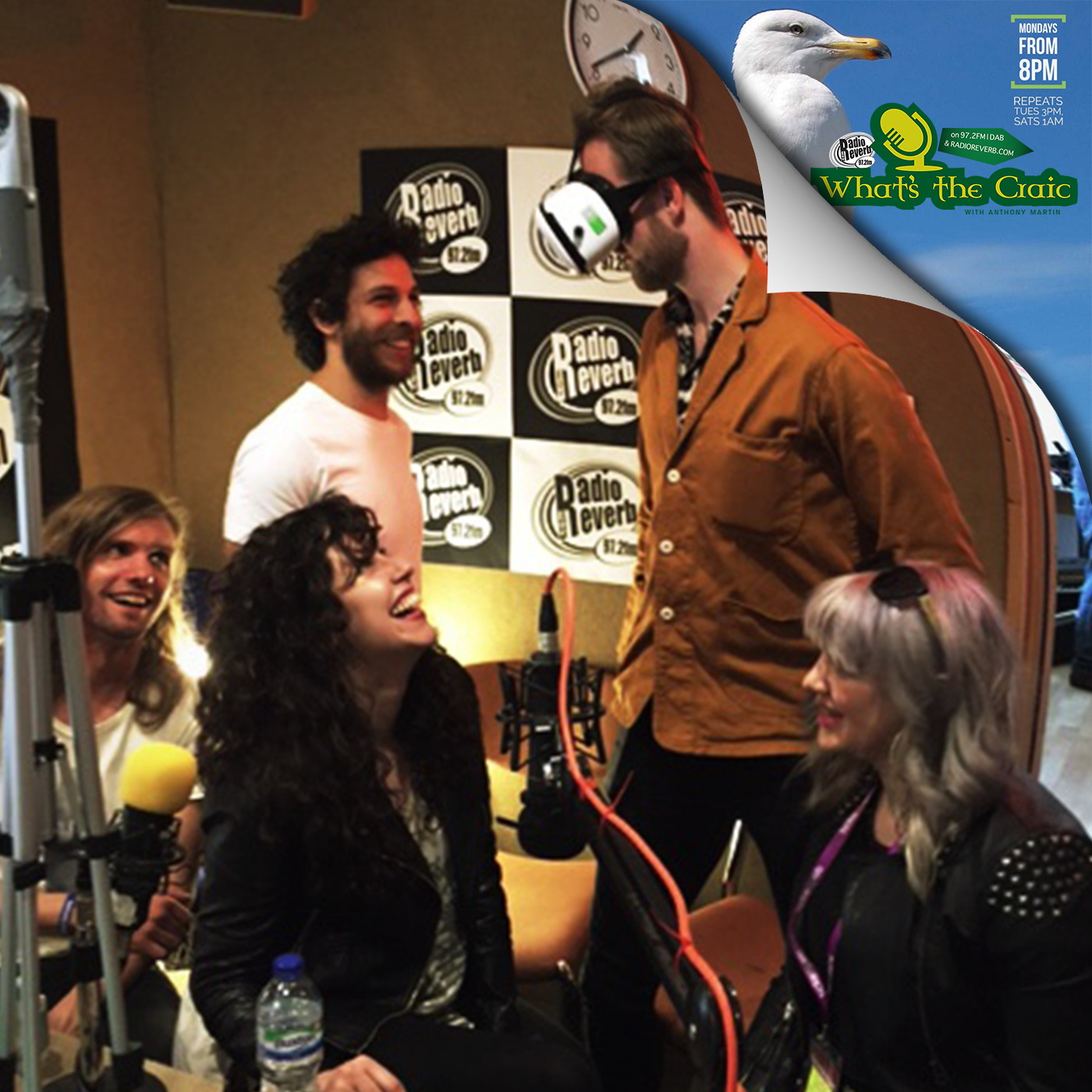Pleasure Beach in studio for a virtual reality/360 session