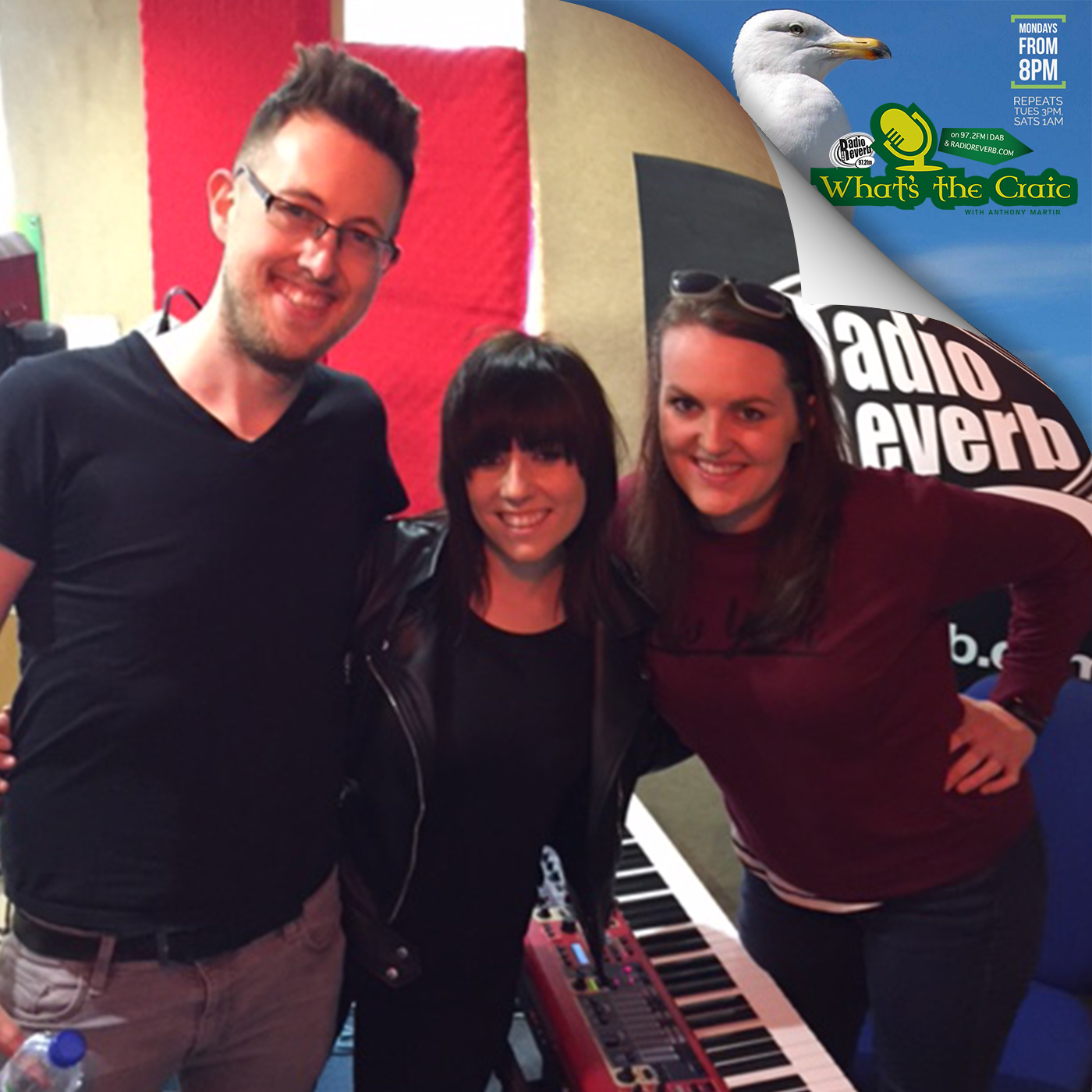 Stephanie Rainey in studio for a virtual reality/360 session