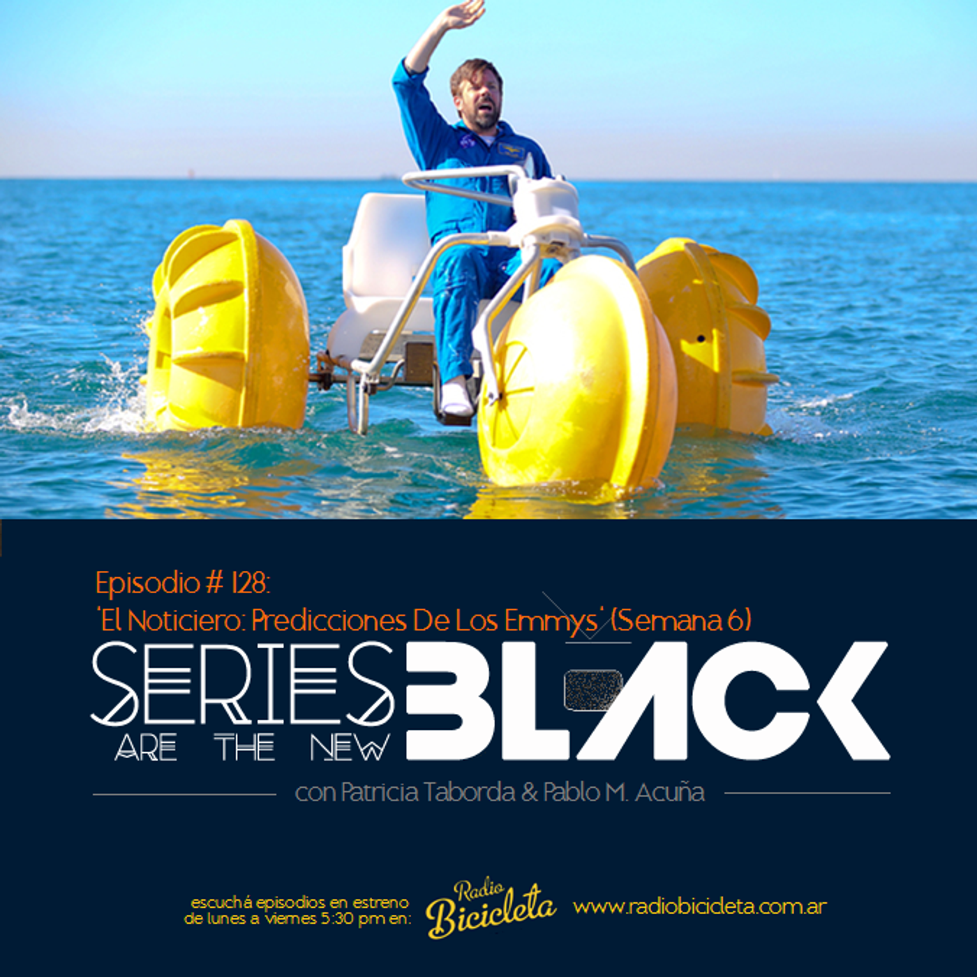 Series Are The New Black #128: 'El Noticiero: Predicciones De Los Emmys' (Semana 6) episode artwork