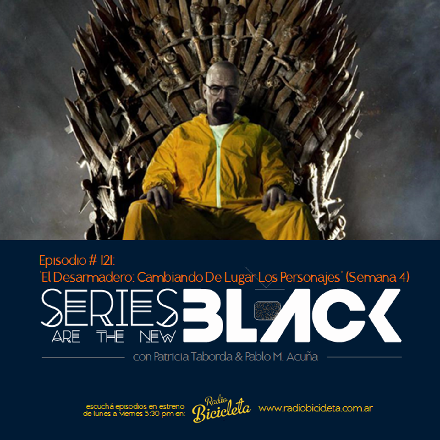 Series Are The New Black #121: 'El Desarmadero: Cambiando De Lugar Los Personajes' (Semana 4) episode artwork