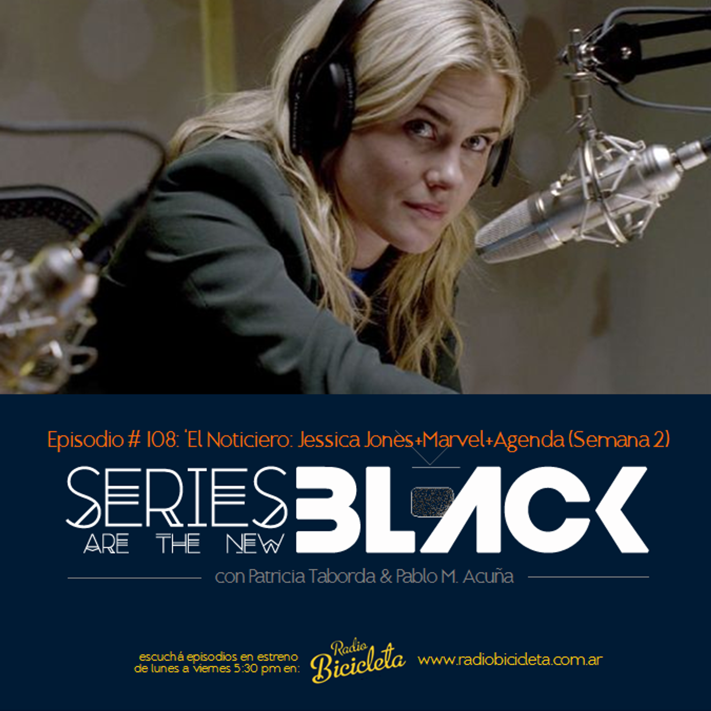 Series Are The New Black #108: 'El Noticiero: Jessica Jones+Marvel+Agenda' (Semana 2) episode artwork