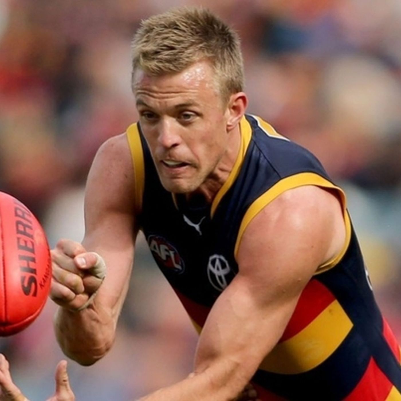 Nathan van Berlo on FIVEaa episode artwork