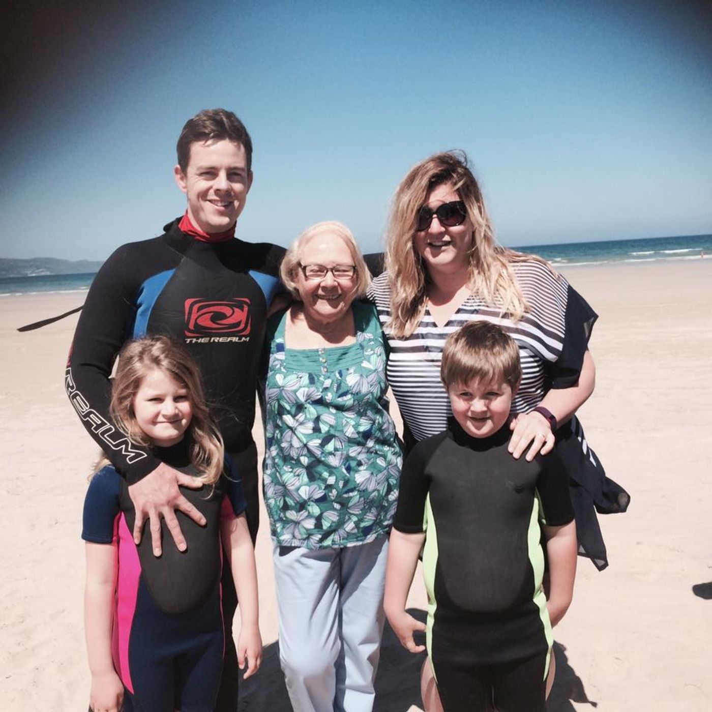 LISTEN: @teresamcraig meets a family at Benone Beach live on News at One episode artwork