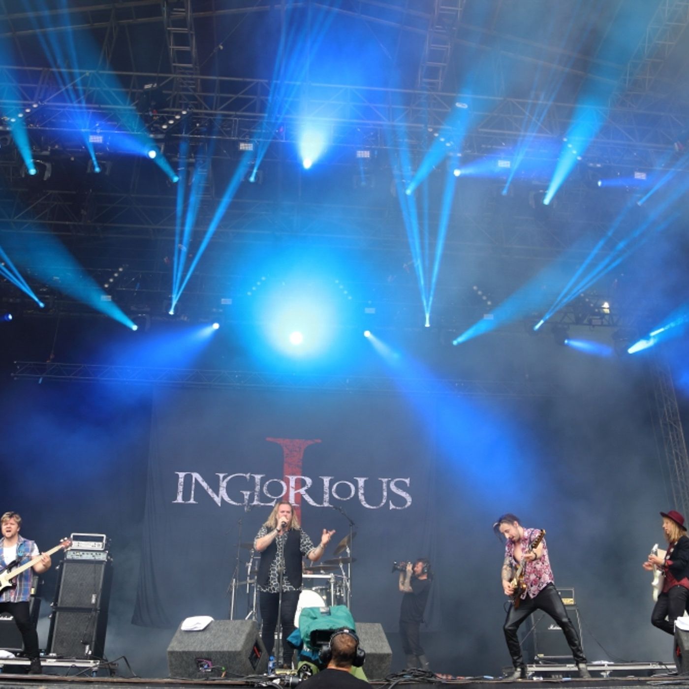 Inglorious backstage at Download Festival 2016