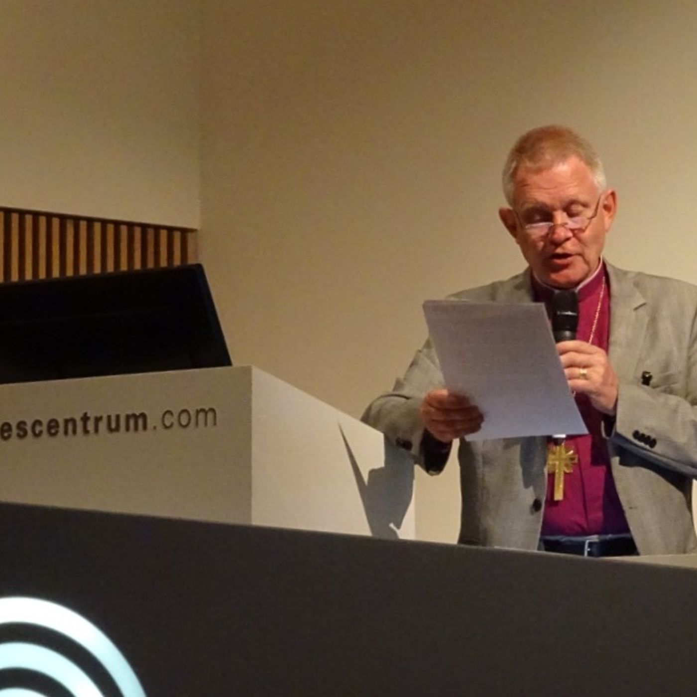 Archbishop Emeritus Dr Anders Wejryd (WCC President of Europe) addresses #HaveNoFear  conference episode artwork