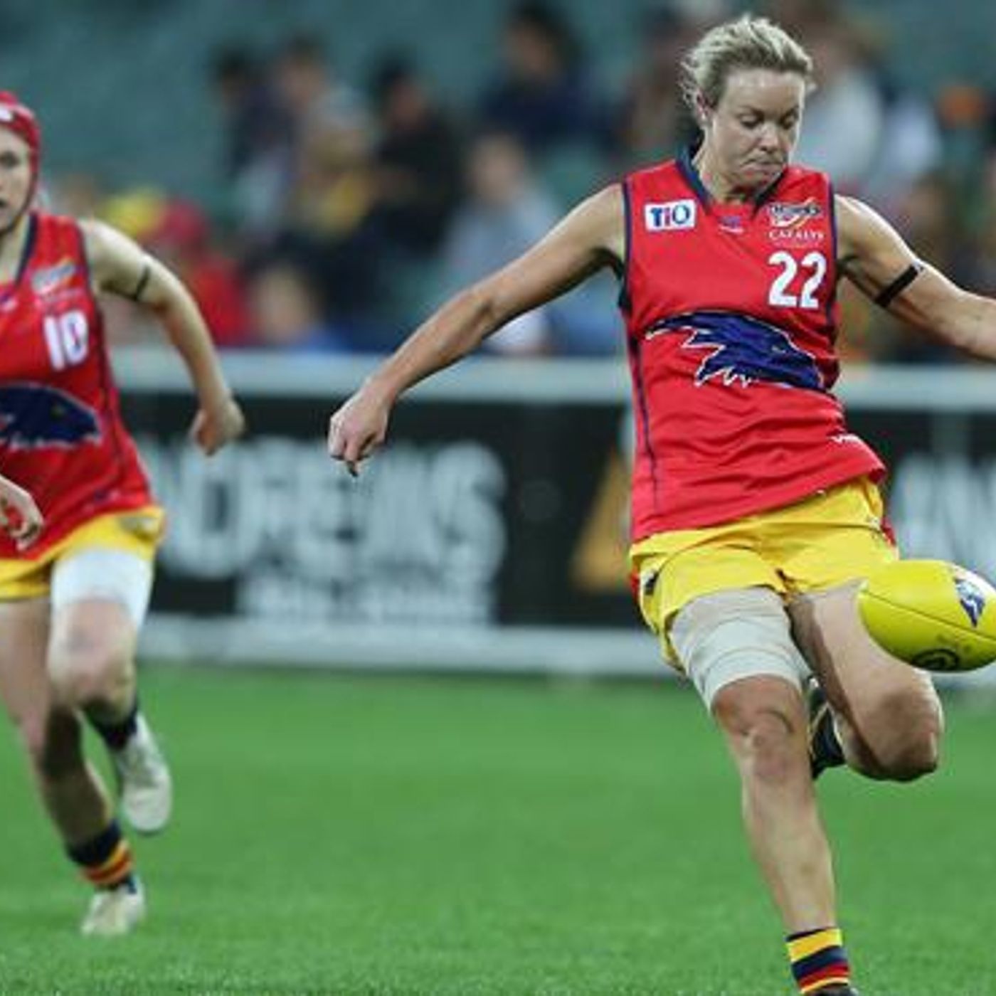 Courtney Cramey on FIVEaa episode artwork