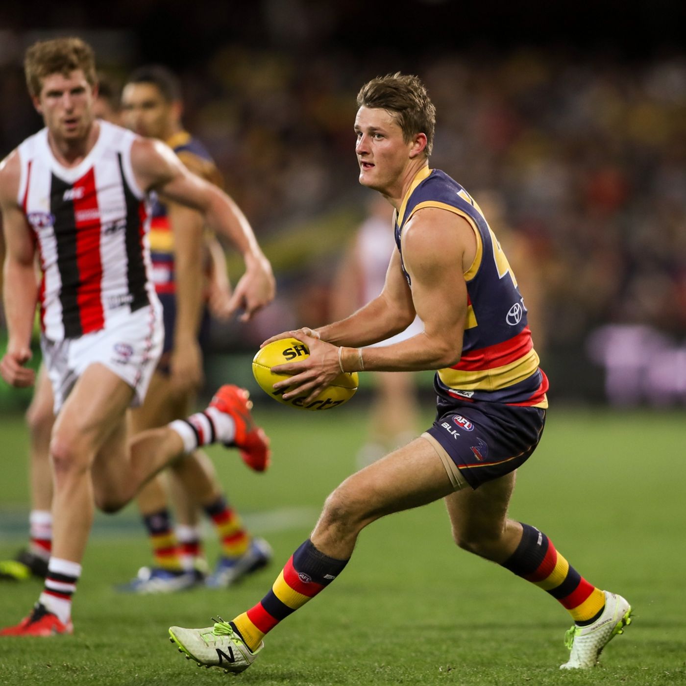 Matt Crouch on FIVEaa post-match episode artwork