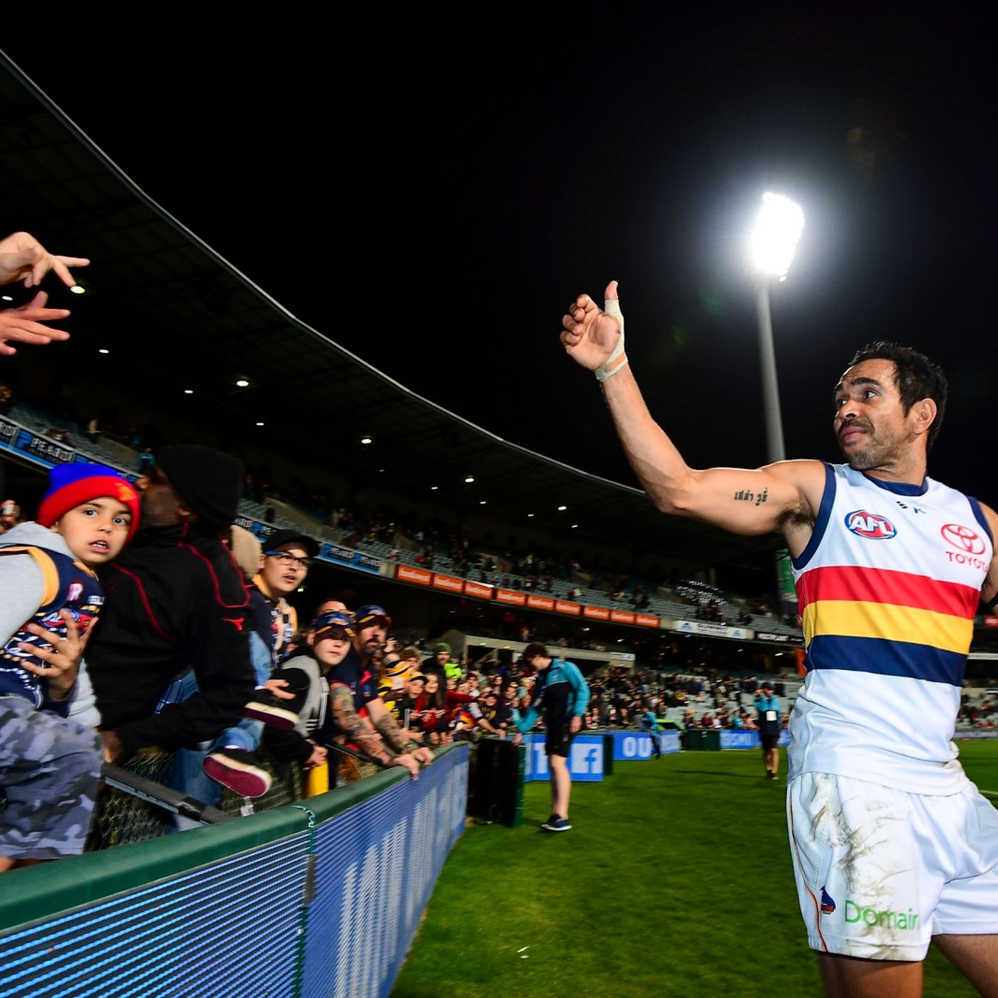 Eddie Betts on FIVEaa Breakfast episode artwork