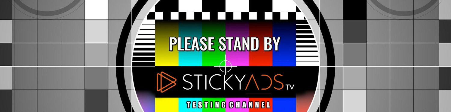 STICKYADS Test Channel