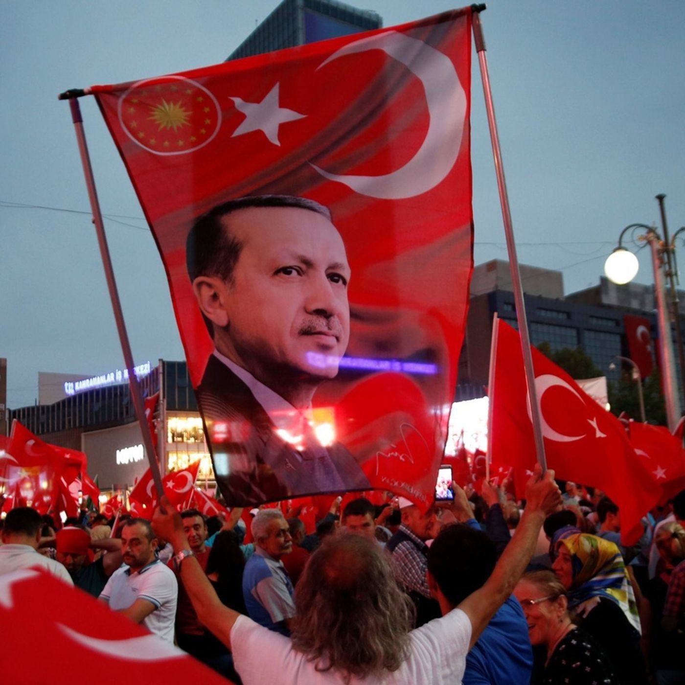Listen: "Just a week ago, bombs were exploding" Turkey declares state of emergency. episode artwork