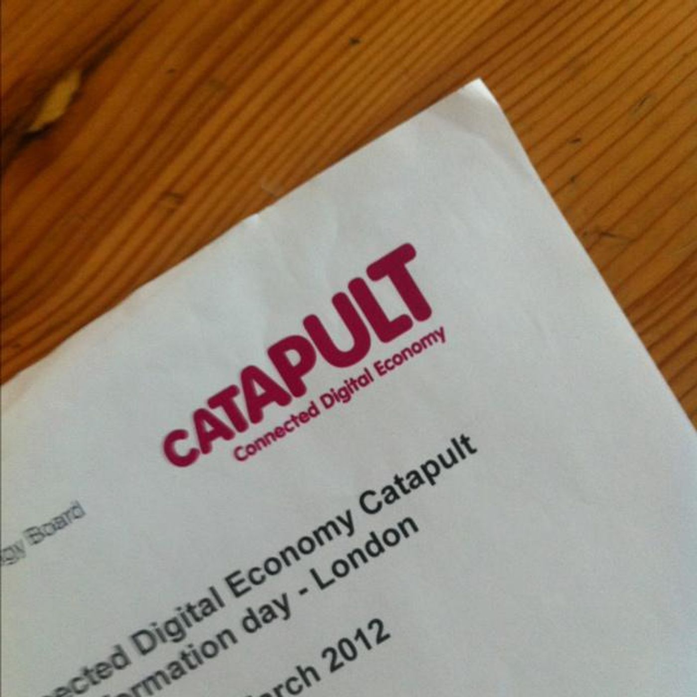 Connected Digital Economy Catapult - issues and excitement episode artwork