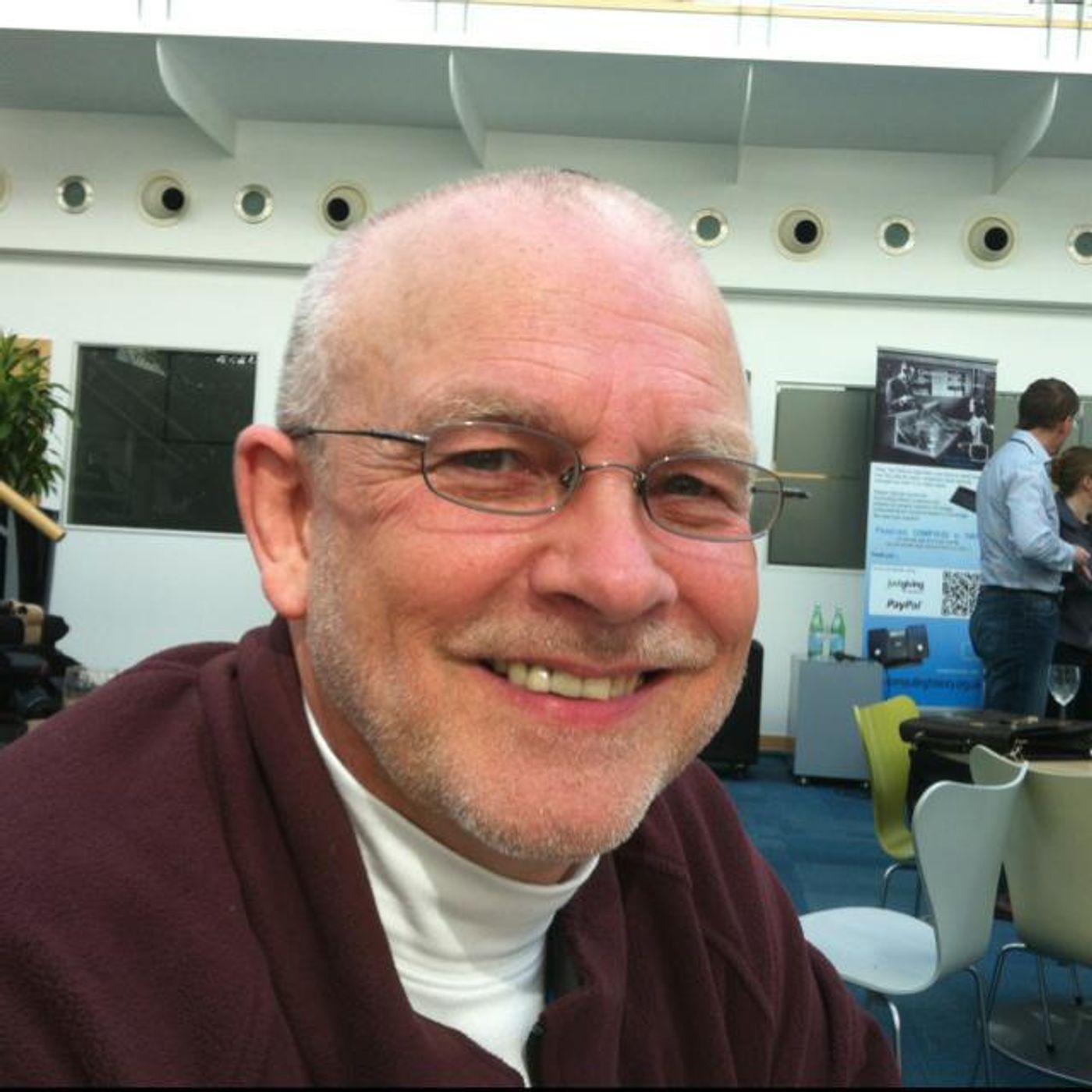 Steve Holden, chair of Python Software Foundation at #beeb30 episode artwork