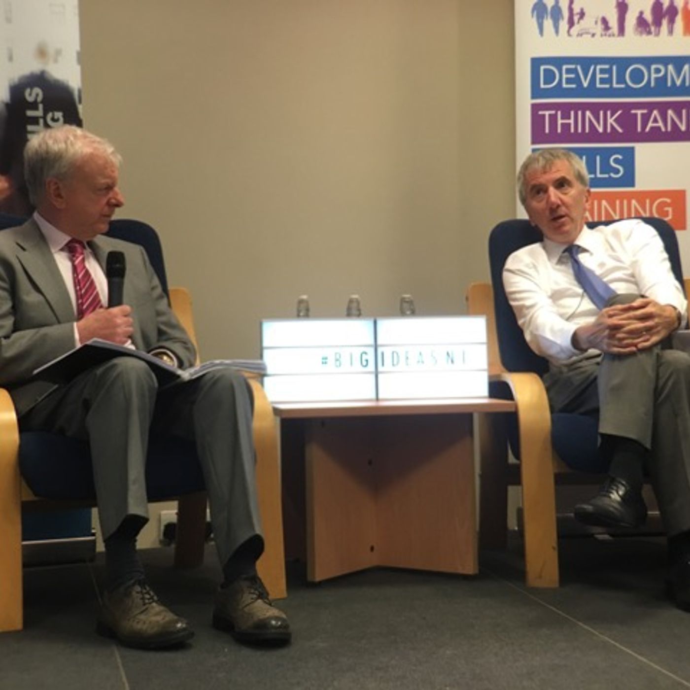 #bigideasNI @newbelfast says NI left out of Brexit negotiations: UK Gov won't underwrite EU funding for NI episode artwork