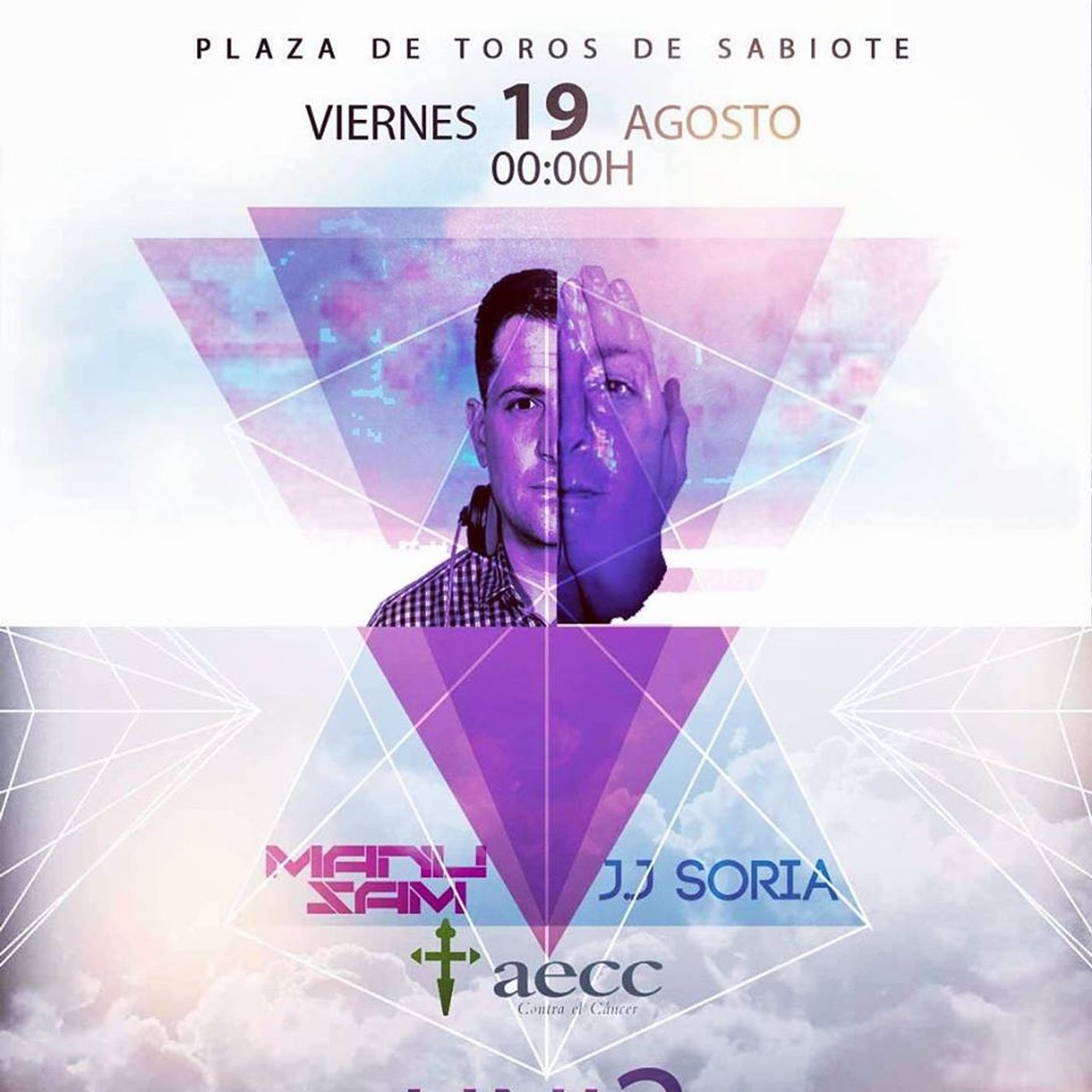 PLAZA DE TOROS DE SABIOTE VIERNES 19 AGOSTO MANU SAM & JJ SORIA DJ