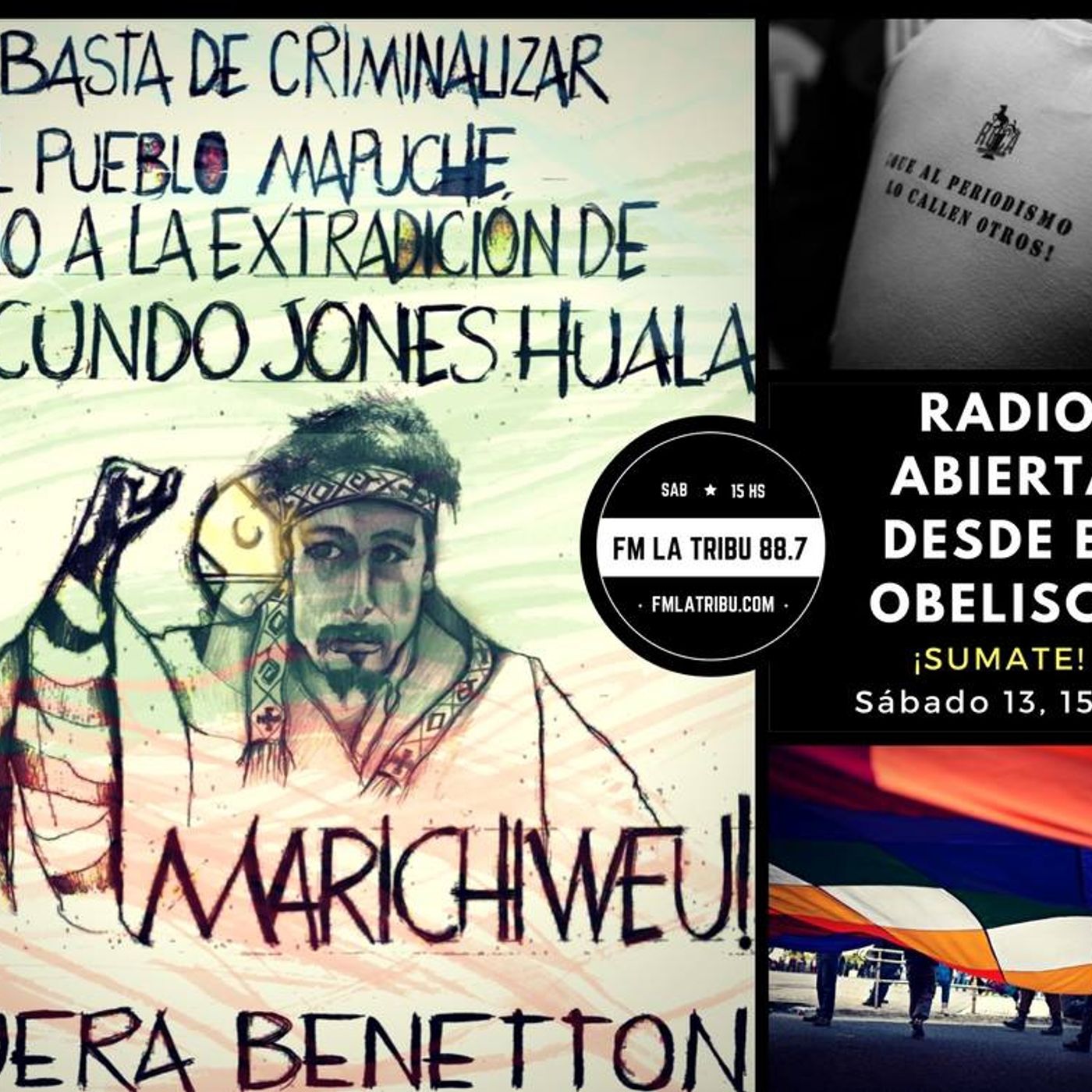 #175 Radio Abierta - Entrevista a Facundo Jones Huala - Tierra Para vivir episode artwork