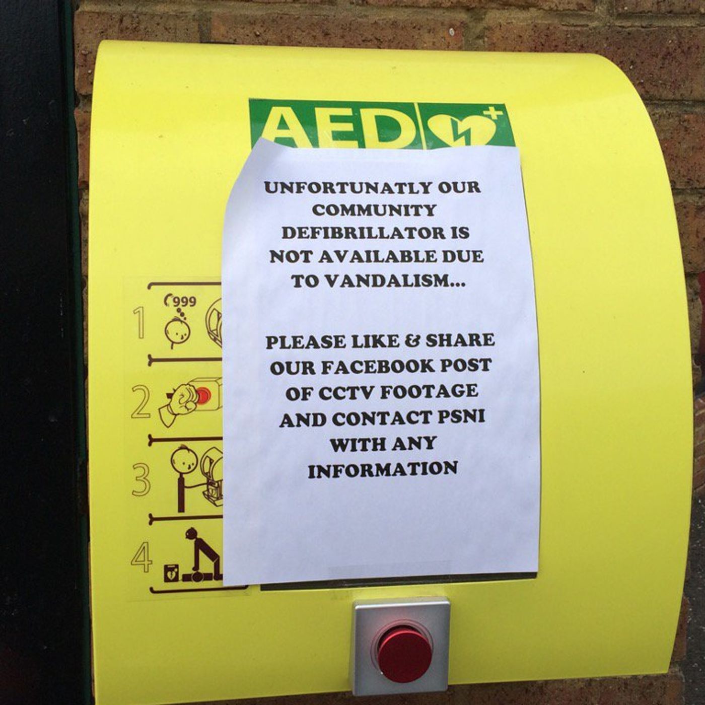 Listen: Derry shop staff 'disgusted' after defibrillator is vandalised episode artwork
