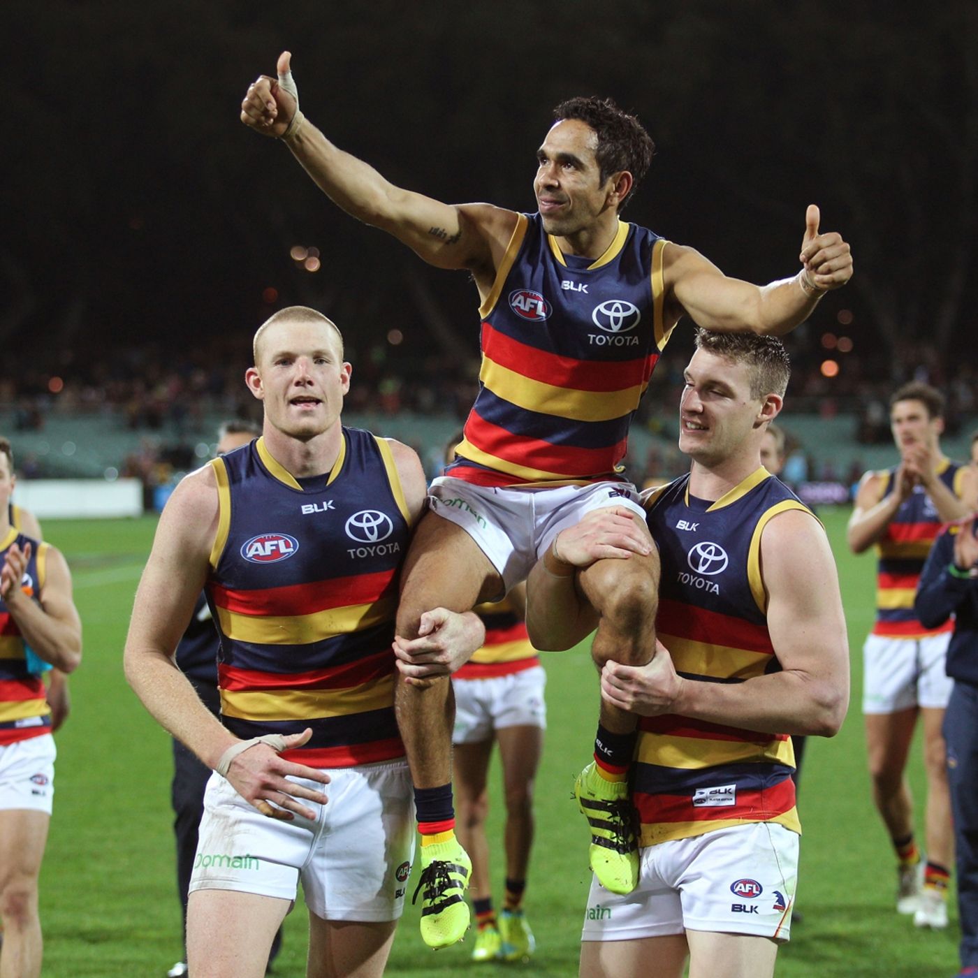 Eddie Betts on FIVEaa Breakfast episode artwork