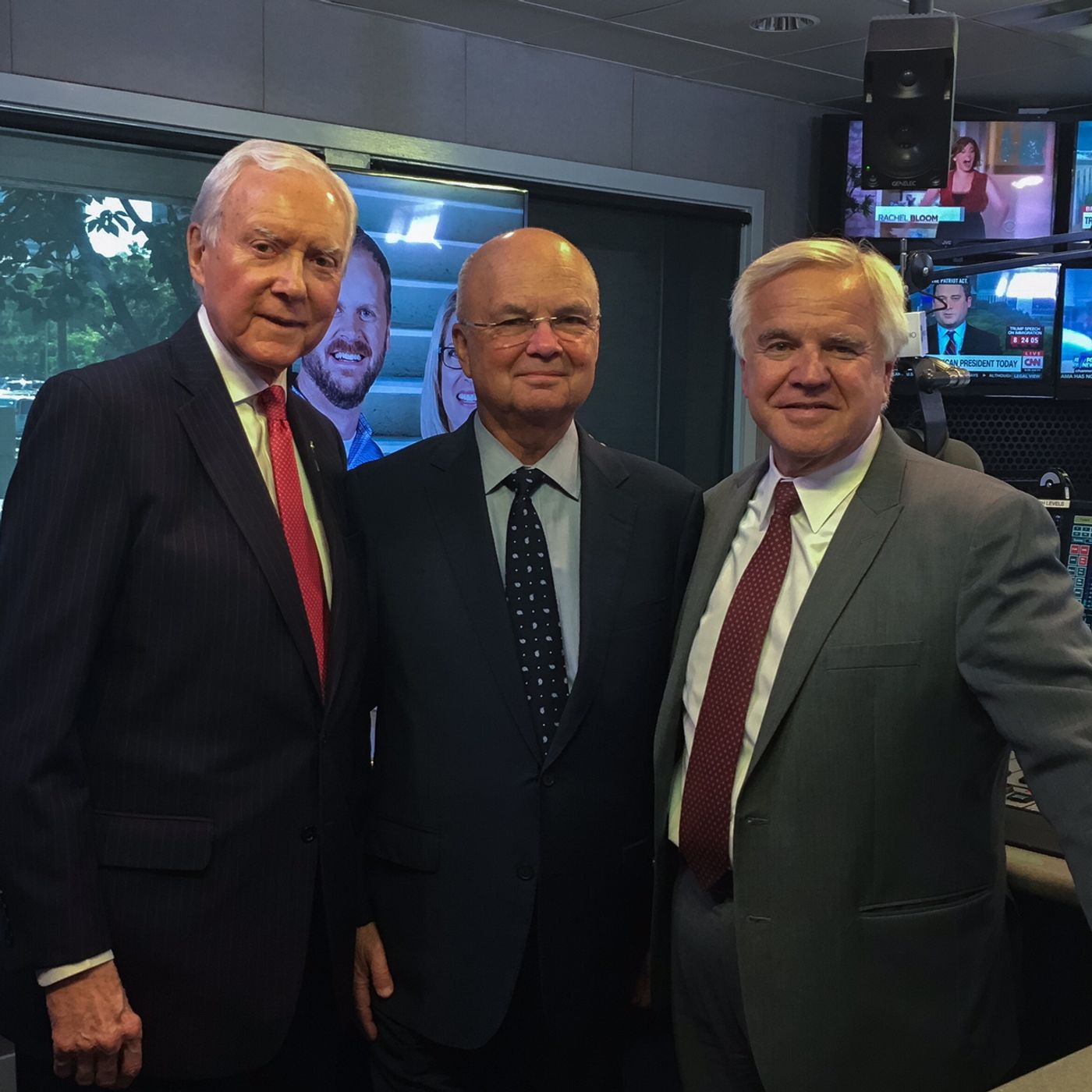 Senator Orrin Hatch and General Michael Hayden on the Doug Wright Show