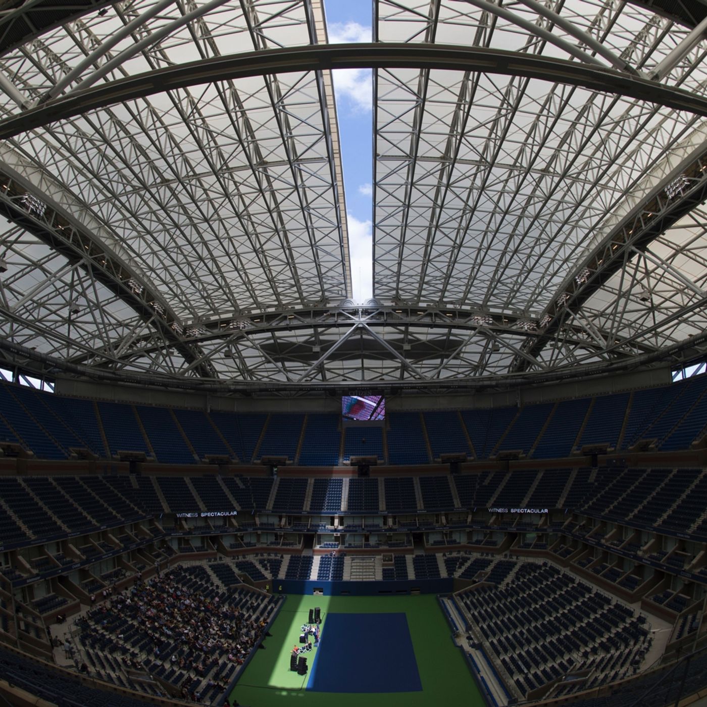 The Arthur Ashe Stadium Roof Closes episode artwork