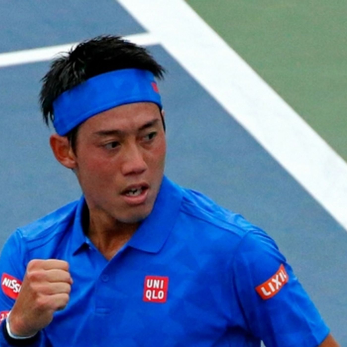 Nishikori advances episode artwork