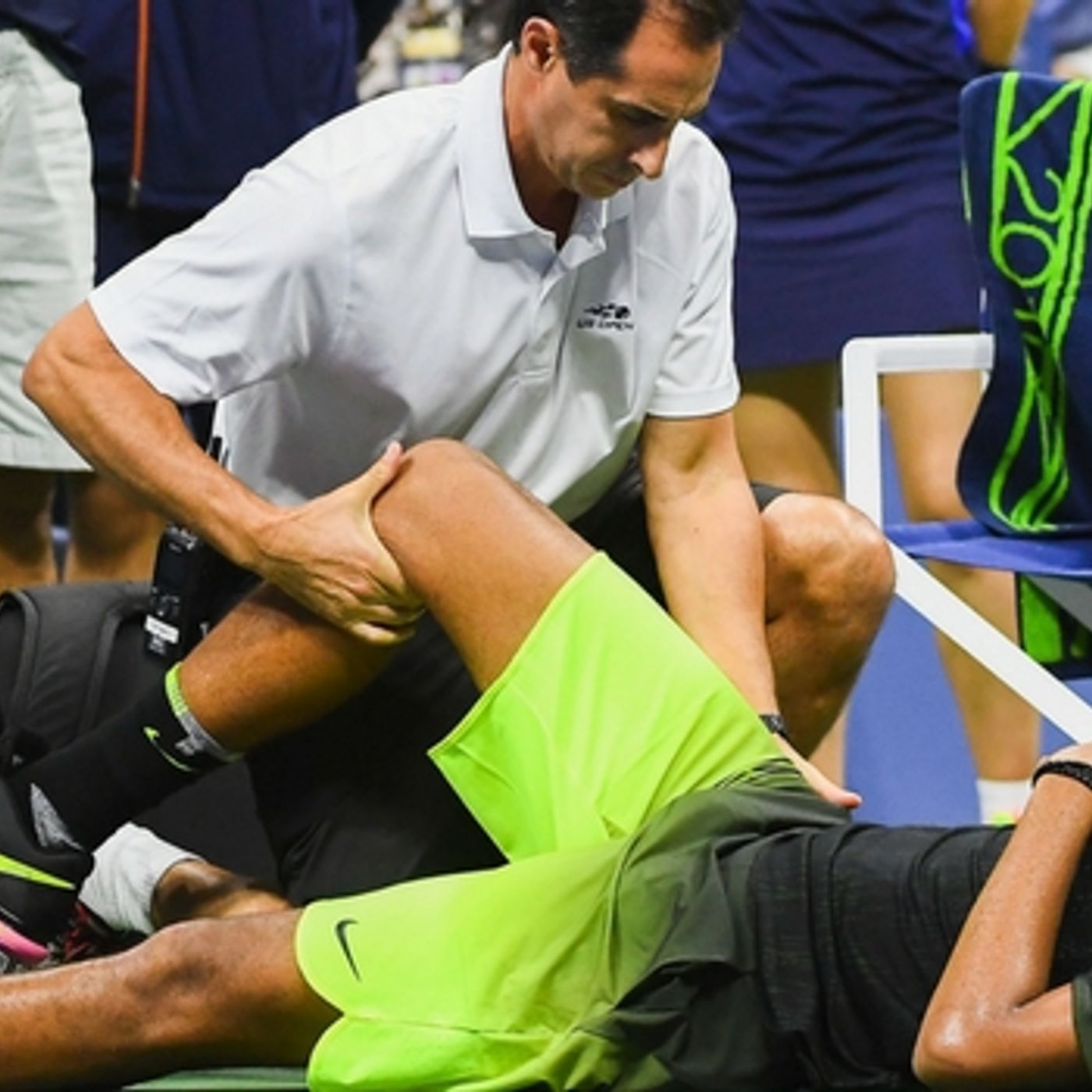 Kyrgios retires after 3rd set episode artwork