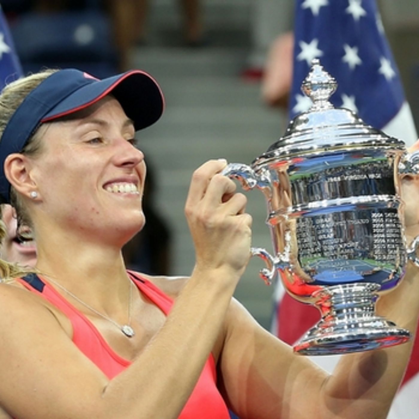 Women's singles trophy presentation episode artwork