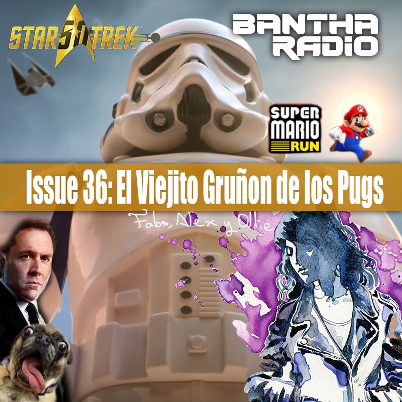 Issue 36: El Viejito Gruñon de los Pugs episode artwork
