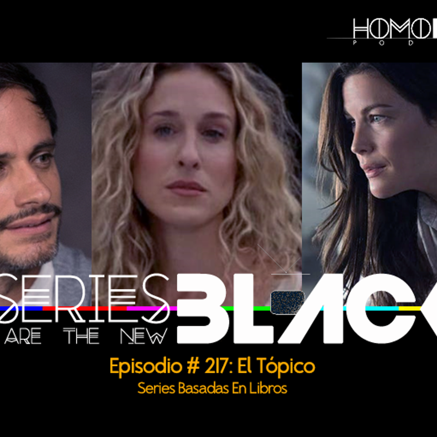 Series Are The New Black #217: 'El Tópico: Series Basadas En Libros' episode artwork