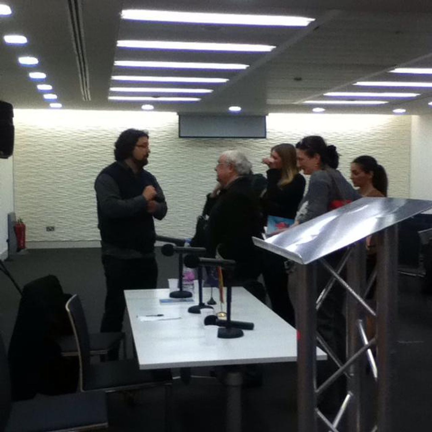 Andrej Nikolaidis and Will Firth discuss 'The Coming' at its English-language launch, Europe House (hosted by the Montenegrin Embassy) episode artwork