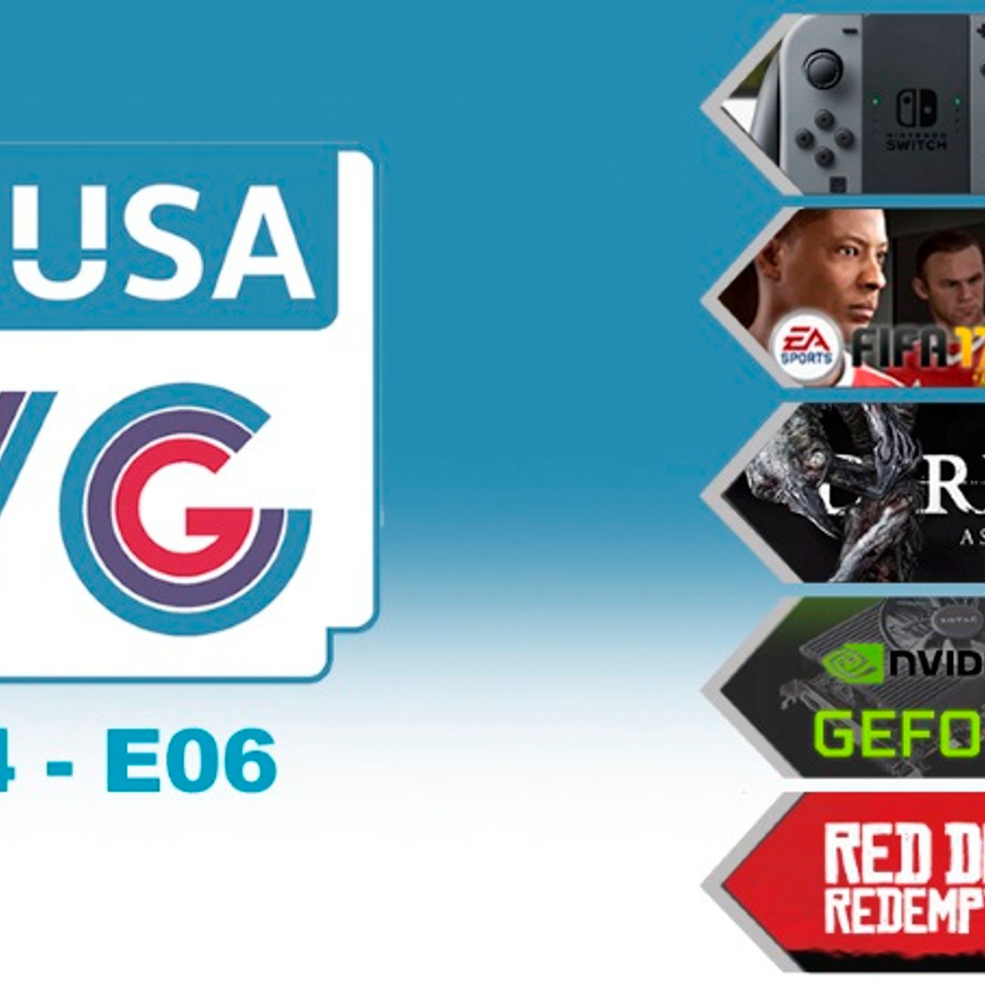 Pausa VG - S04E06 - Nintendo Switch - FIFA/PES - DS III Ashes of Ariandel - Red Dead Redemption 2