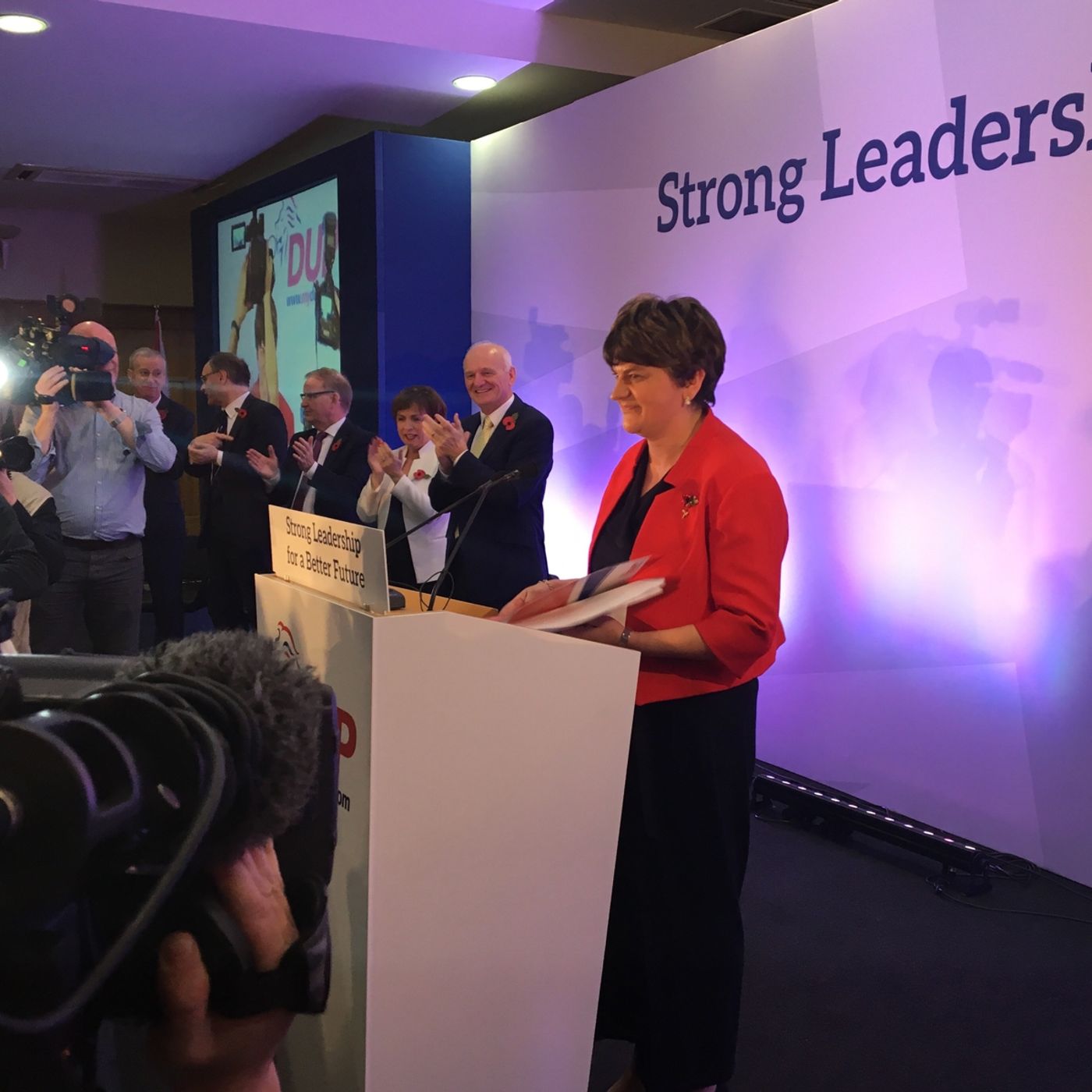 #dup16 Listen to @dupleader Arlene Foster's speech to 2016 @duponline conference episode artwork
