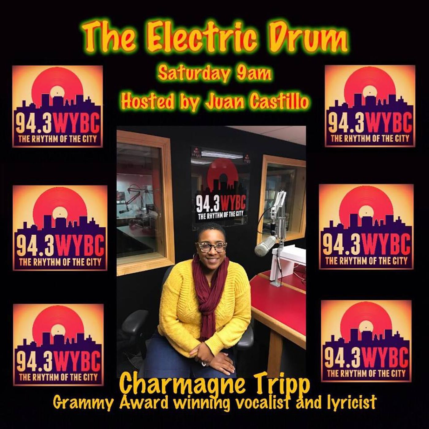 ELECTRIC DRUM WITH  CHARMAGNE  TRIPP  11/5/2016