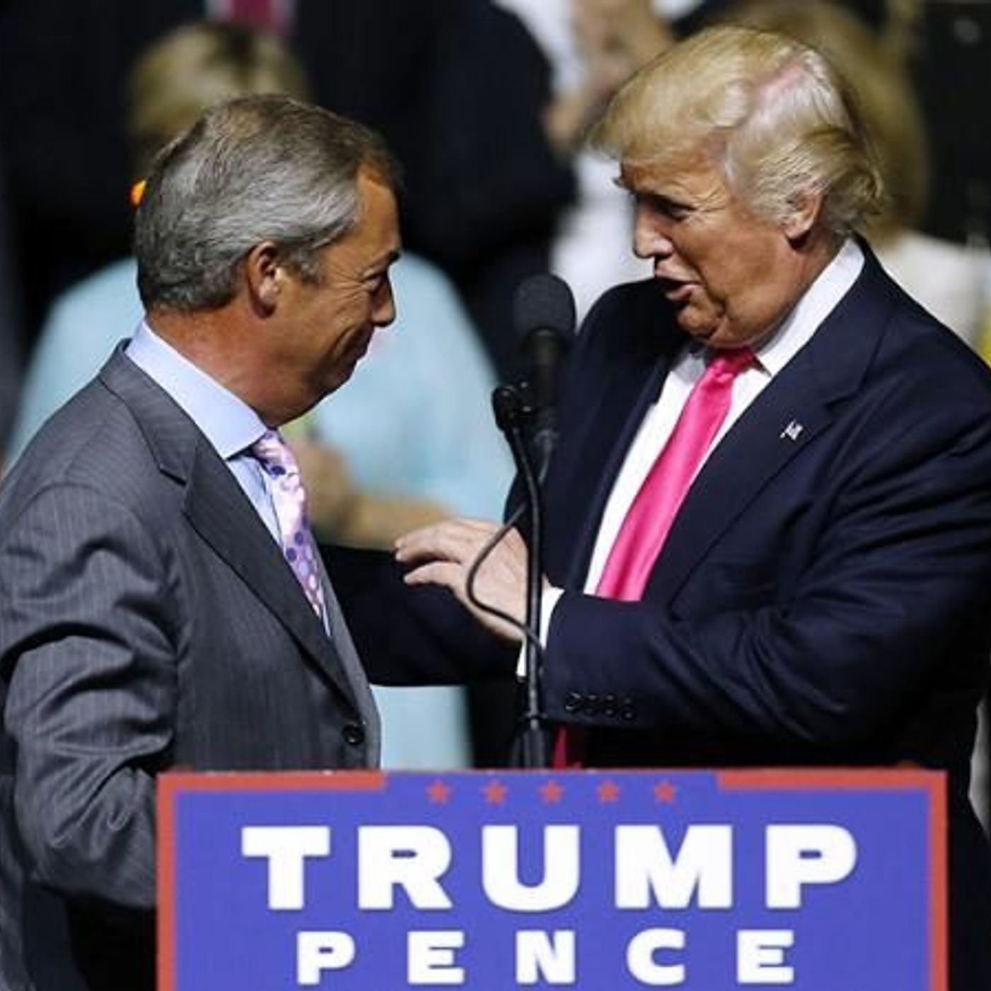 James Whale and Nigel Farage - Reaction to Trump Result episode artwork