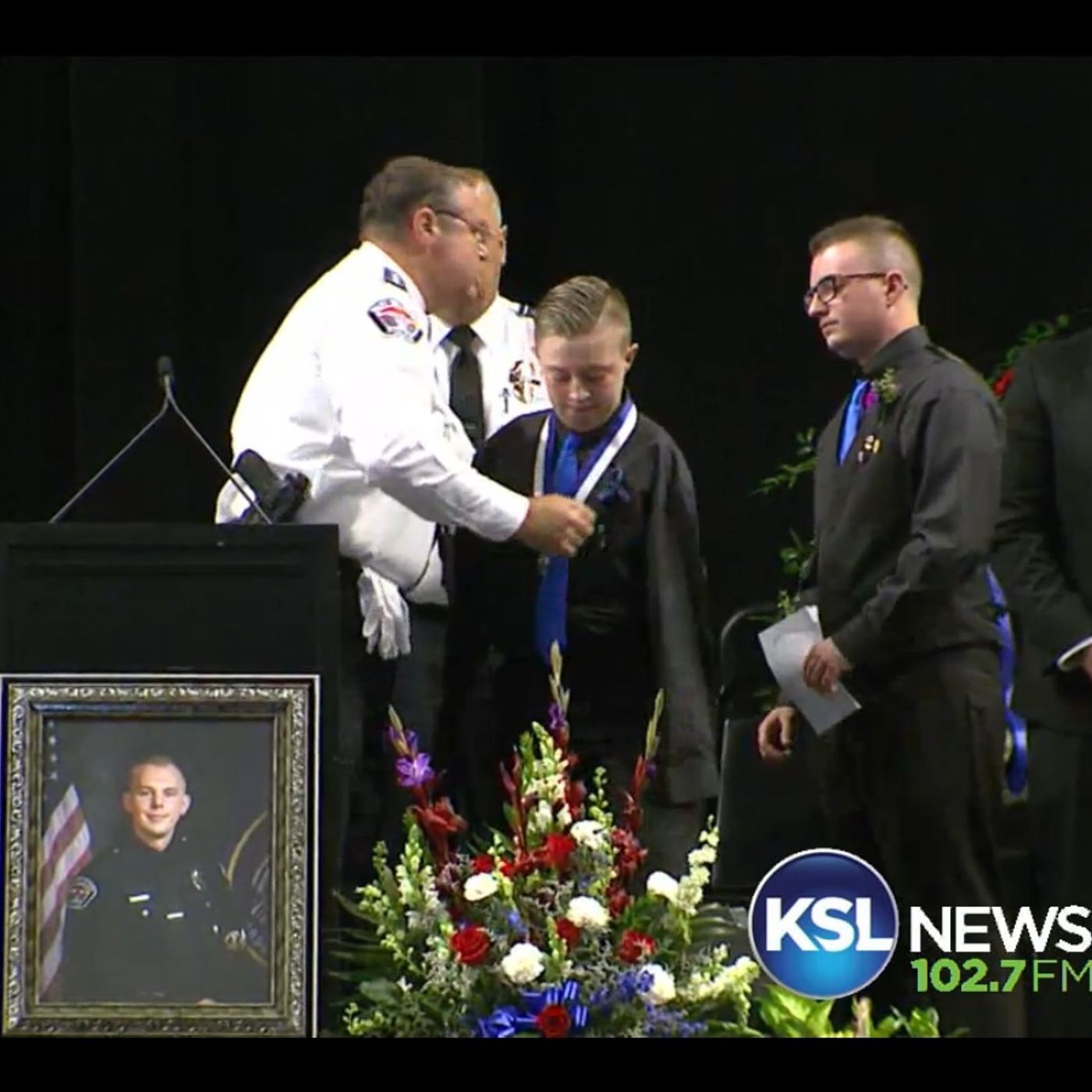 Tears, praise for fallen West Valley officer episode artwork