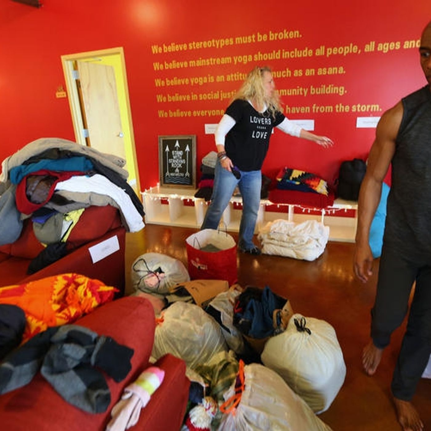 Local yoga studio collects money and gear for pipeline protestors episode artwork