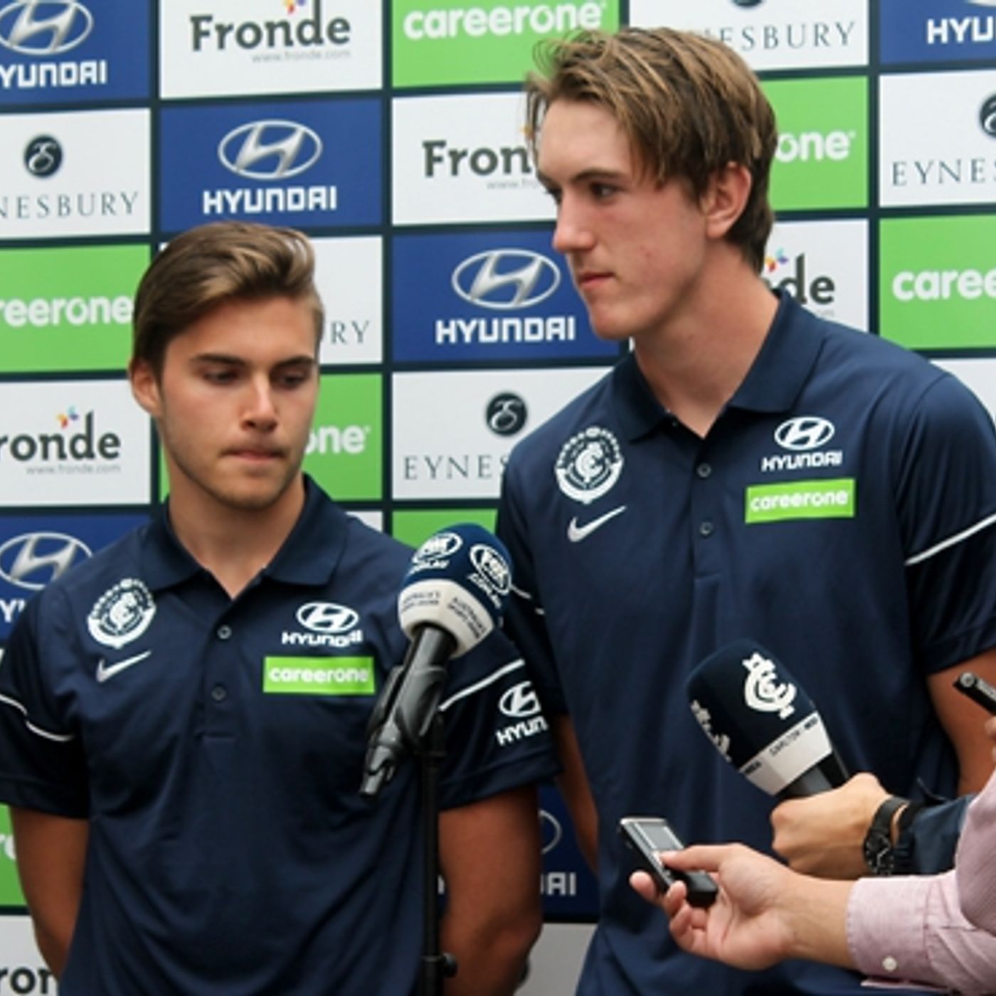 Harrison Macreadie and Cameron Polson press conference - November 30 episode artwork
