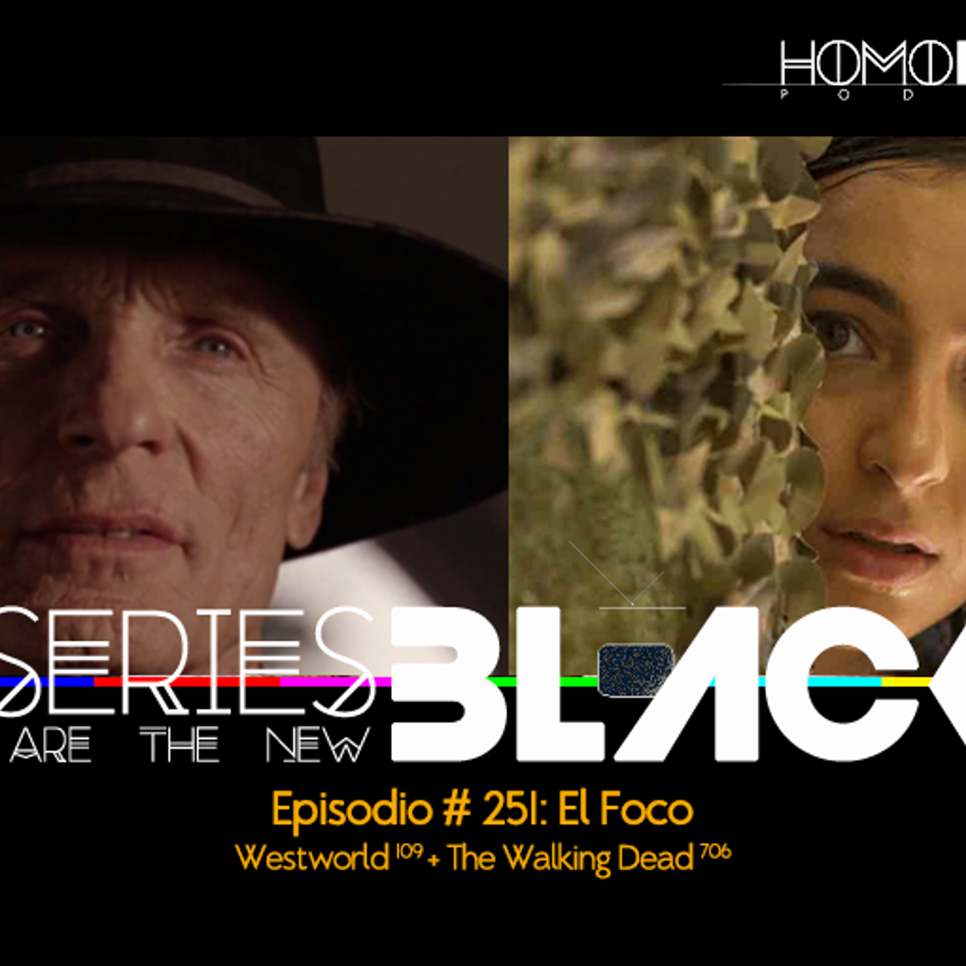 Series Are The New Black #251: 'El Foco: Westworld [109] + The Walking Dead [706]' episode artwork