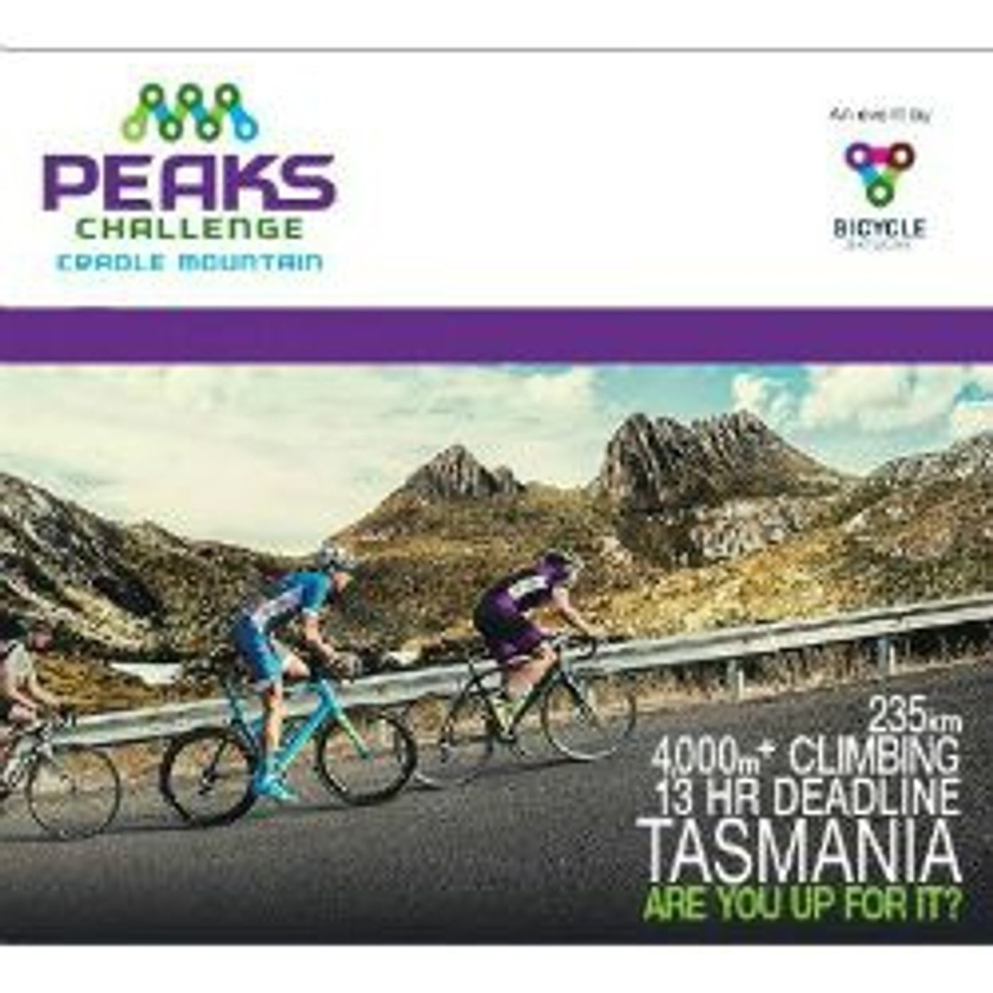 Cradle Peaks Challenge to draw hundreds of cyclists to the Coast again episode artwork