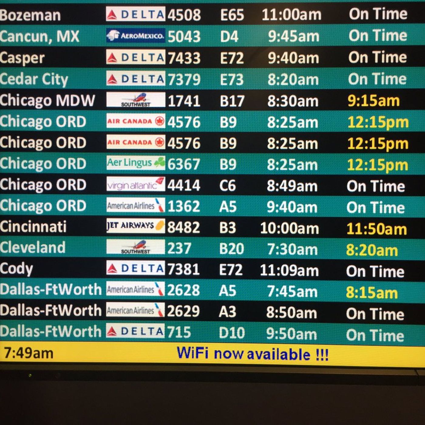 Delays, cancellations at airport during big storm episode artwork