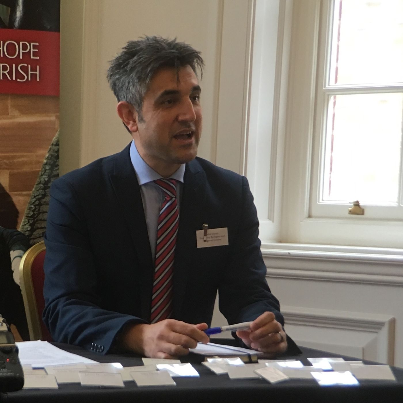 #CRNconf @Sabir_Zazai speaks about Coventy Refugee and Migrant Centre @CRMCcov episode artwork